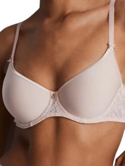 Aubade Rosessence Care Spacer T-Shirt Bra - Nude D'été
