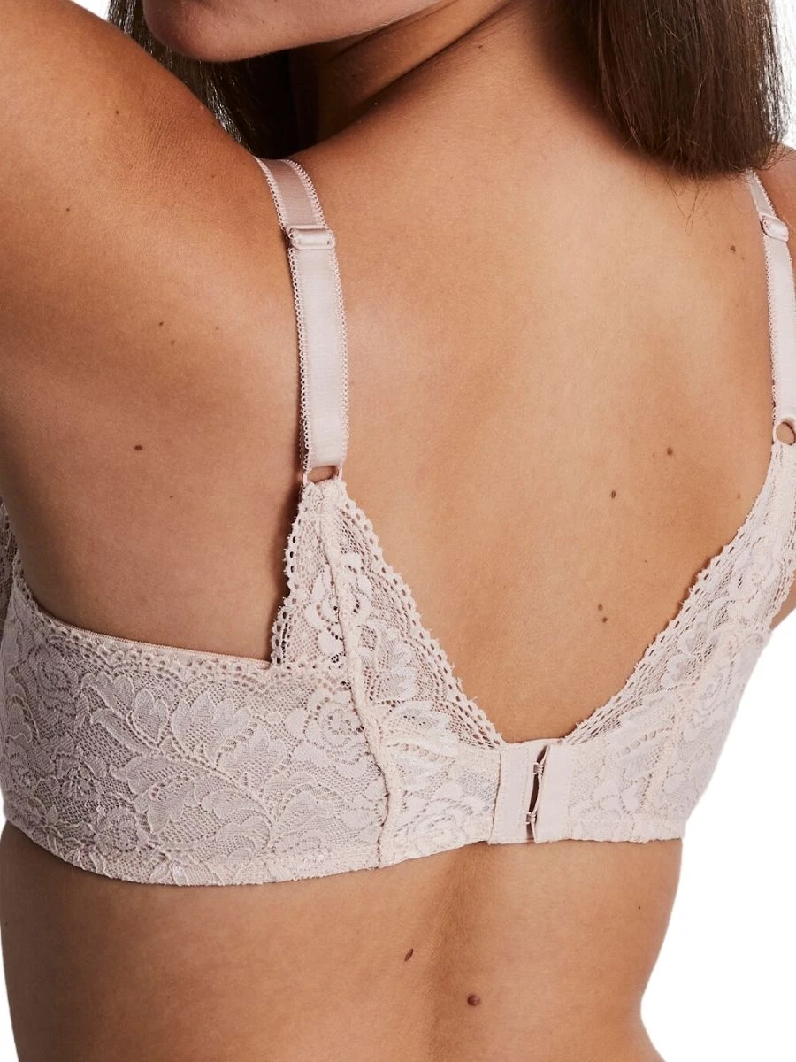 Aubade Rosessence Care Triangle Plunge Bra - Nude D'été - Image 2
