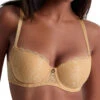 Aubade Rosessence Care Half Cup Bra - Sunshine
