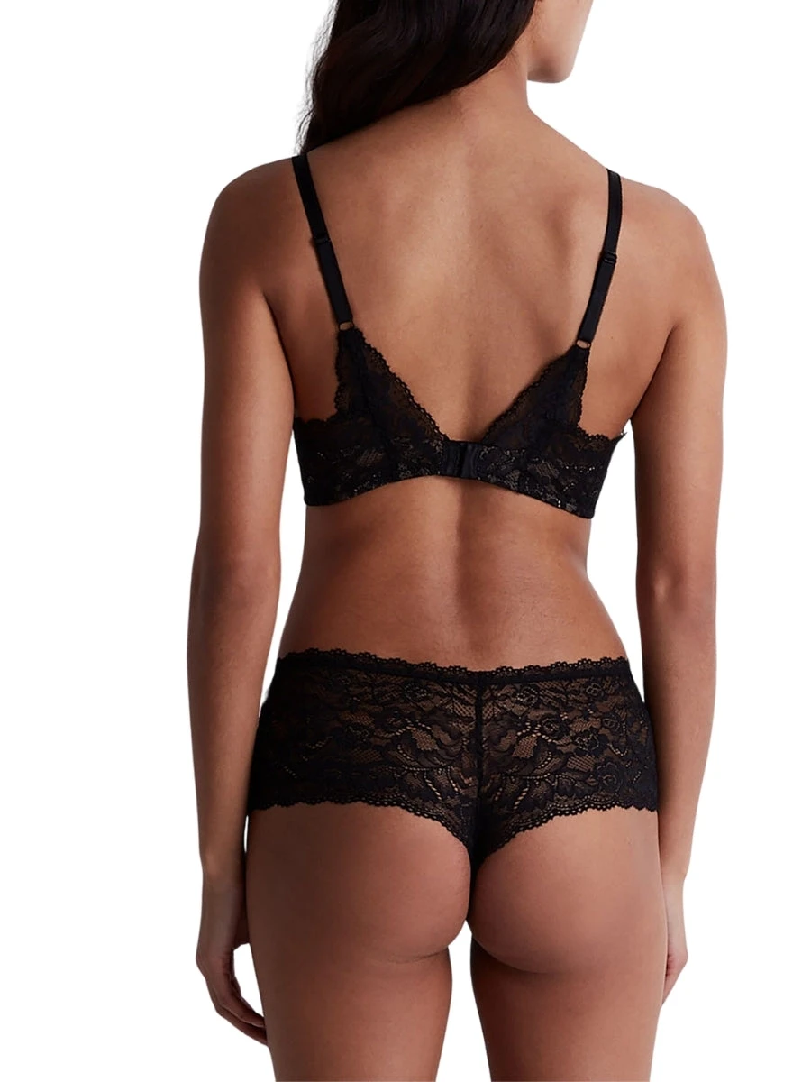 Aubade Rosessence Care High Apex Plunge Bra - Black - Image 6