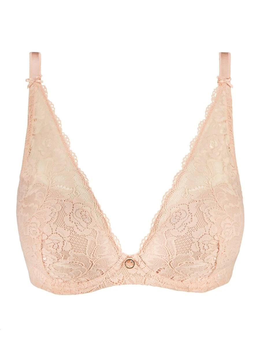 Aubade Rosessence Care High Apex Plunge Bra - Nude D'été - Image 6