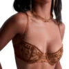Aubade Rules Of Attraction Half Cup Bra - Golden Shadow
