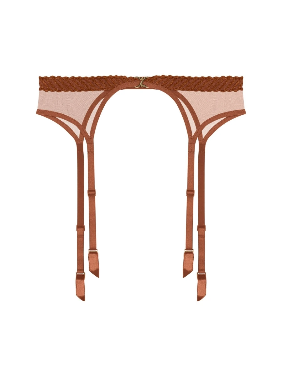 Aubade Sheer Emotion Suspender Belt - Image 5