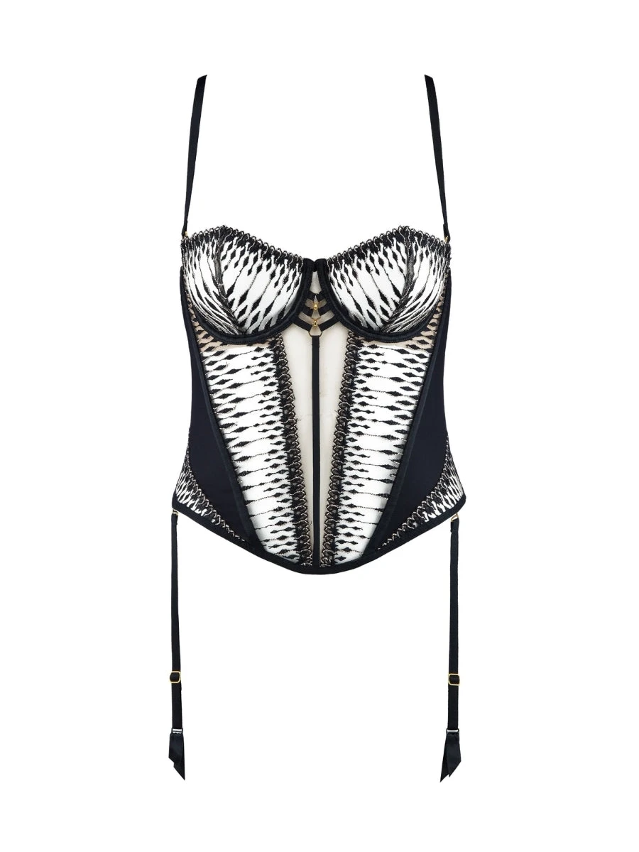 Aubade Voodoo Kiss Guepiere - Millenium Black - Image 7