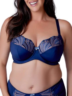 Berlei Embrace Side Support Bra - Deep Blue
