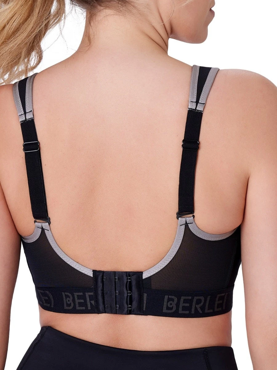 Berlei Extreme Support Non-Wired Sports Bra - Black - Image 2