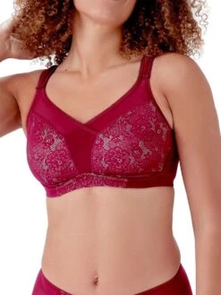 Berlei Beauty Everyday Full Support Bra - Burgundy