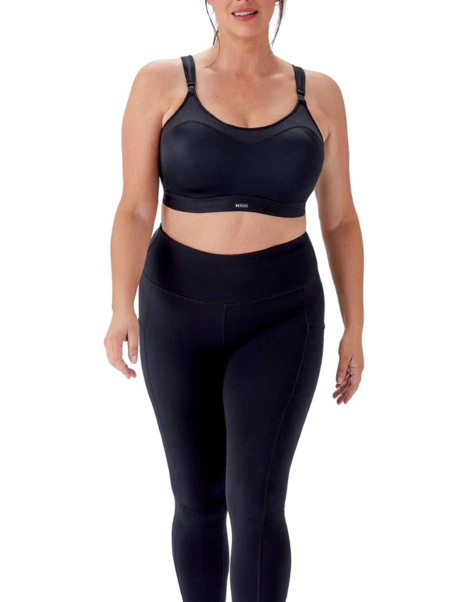 Berlei Ultimate Performance Crop Top - Black - Image 6