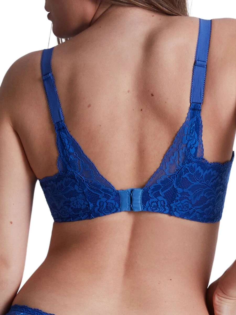Aubade Rosessence Comfort Triangle Plunge Bra - Magic Blue - Image 4