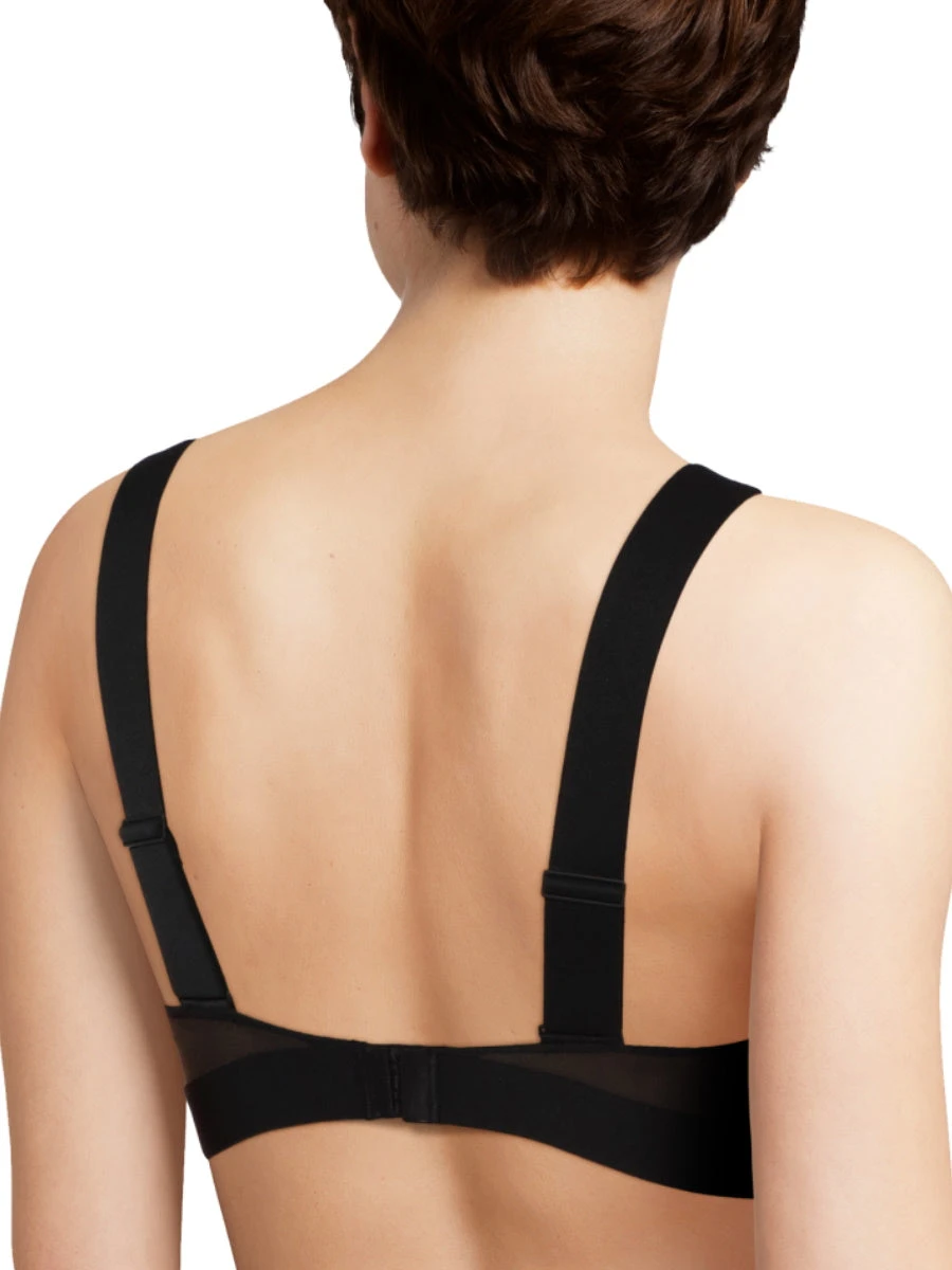 Sharp T-Shirt Bra - Black - Image 2