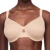 Chantelle Smooth Lines Very Covering Moulded Bra - Golden Beige