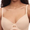 Chantelle Smooth Lines Covering Spacer Bra - Golden Beige