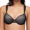 Chantelle Smooth Lines Covering Memory Bra - Black/Beige