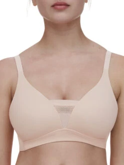 Chantelle Easy Bliss Wirefree T-Shirt Bra - Golden Beige