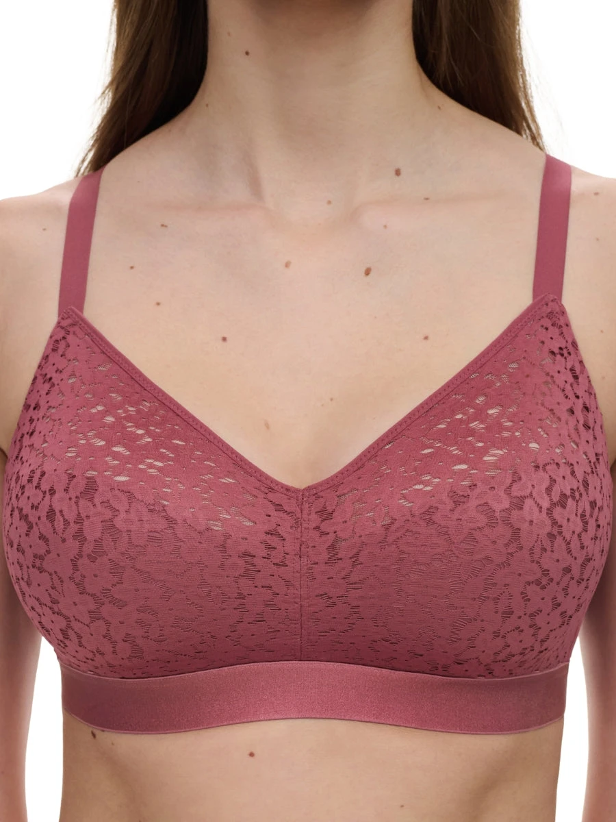 Chantelle Easy Feel Norah Wirefree Support Bra - Sepia - Image 3
