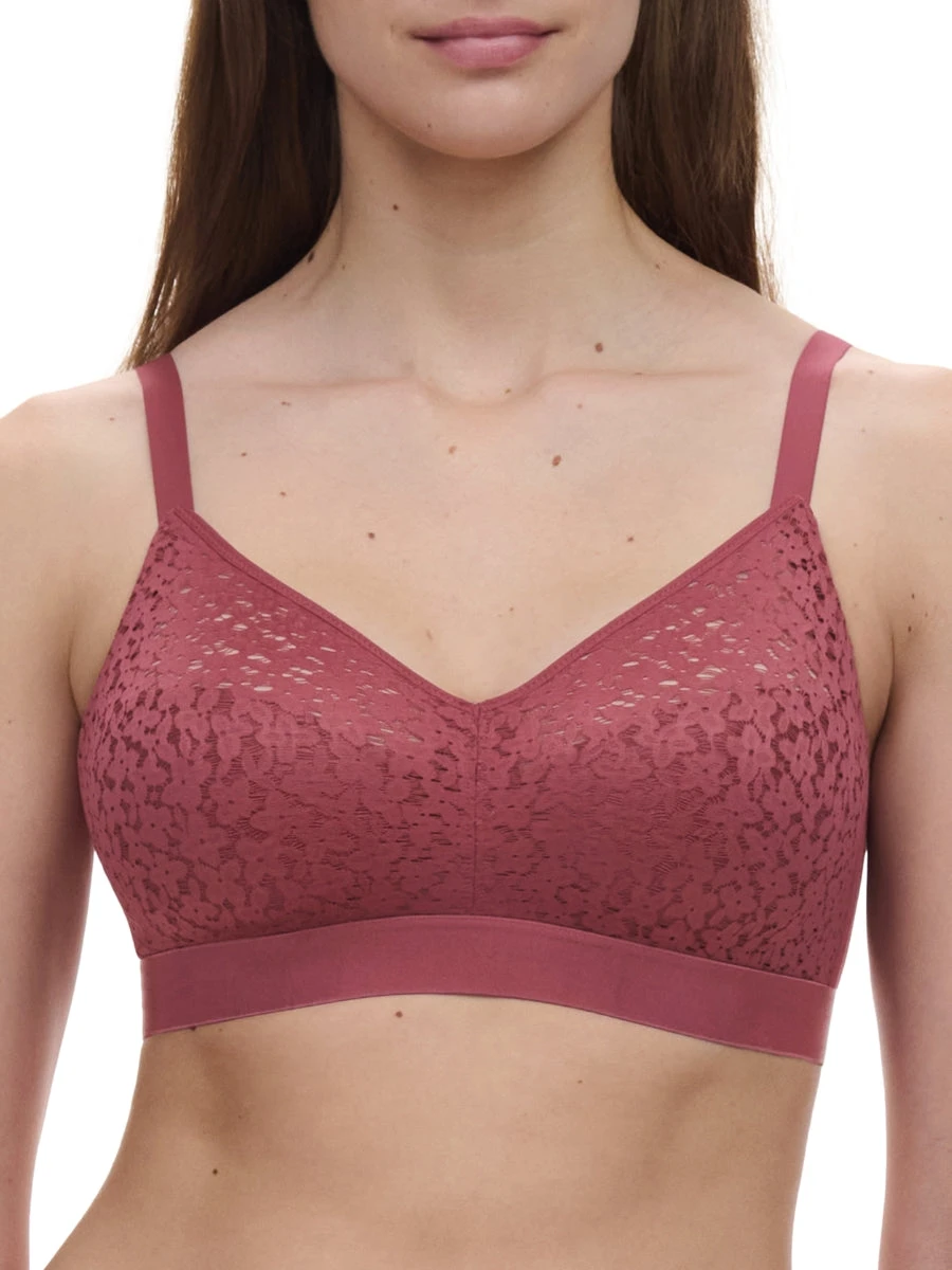 Chantelle Easy Feel Norah Wirefree Support Bra - Sepia