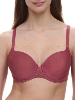 Chantelle Easy Feel Norah Covering T-Shirt Bra - Sepia