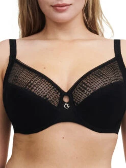 Chantelle Intrigue Full Cup Bra - Black