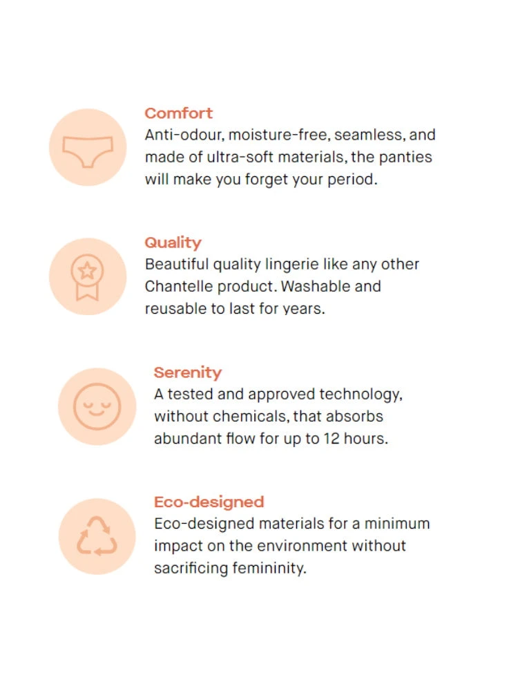 Chantelle Graphic High Waist Period Pants - Image 13