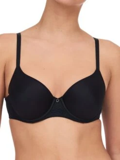 Chantelle Easy Feel Cloudia Covering Memory Foam Bra - Black