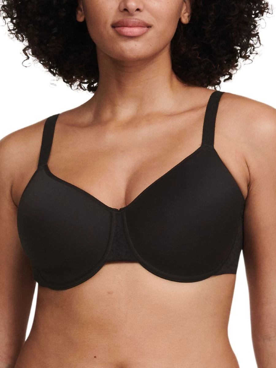 Chantelle Easy Feel Norah Very Covering Spacer Bra - Black
