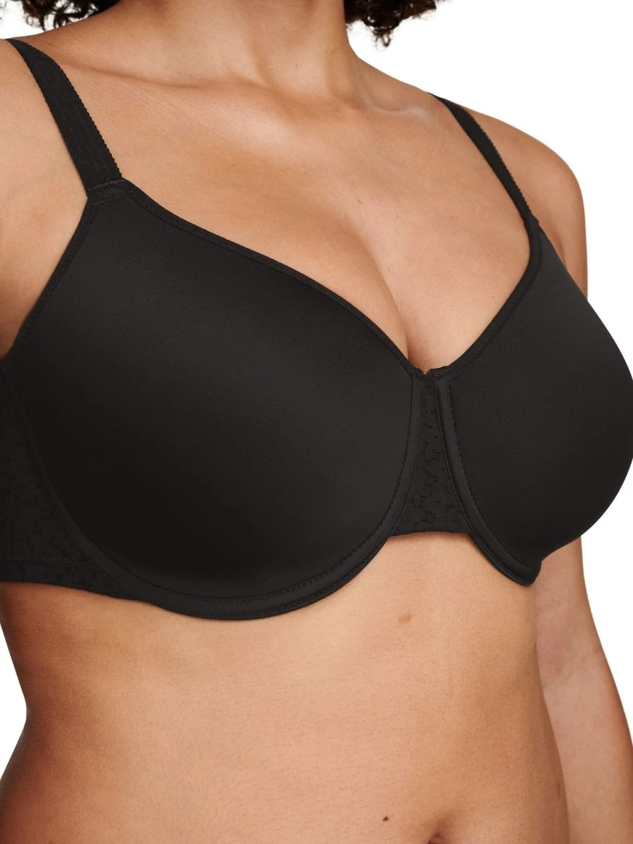 Chantelle Easy Feel Norah Very Covering Spacer Bra - Black - Image 3