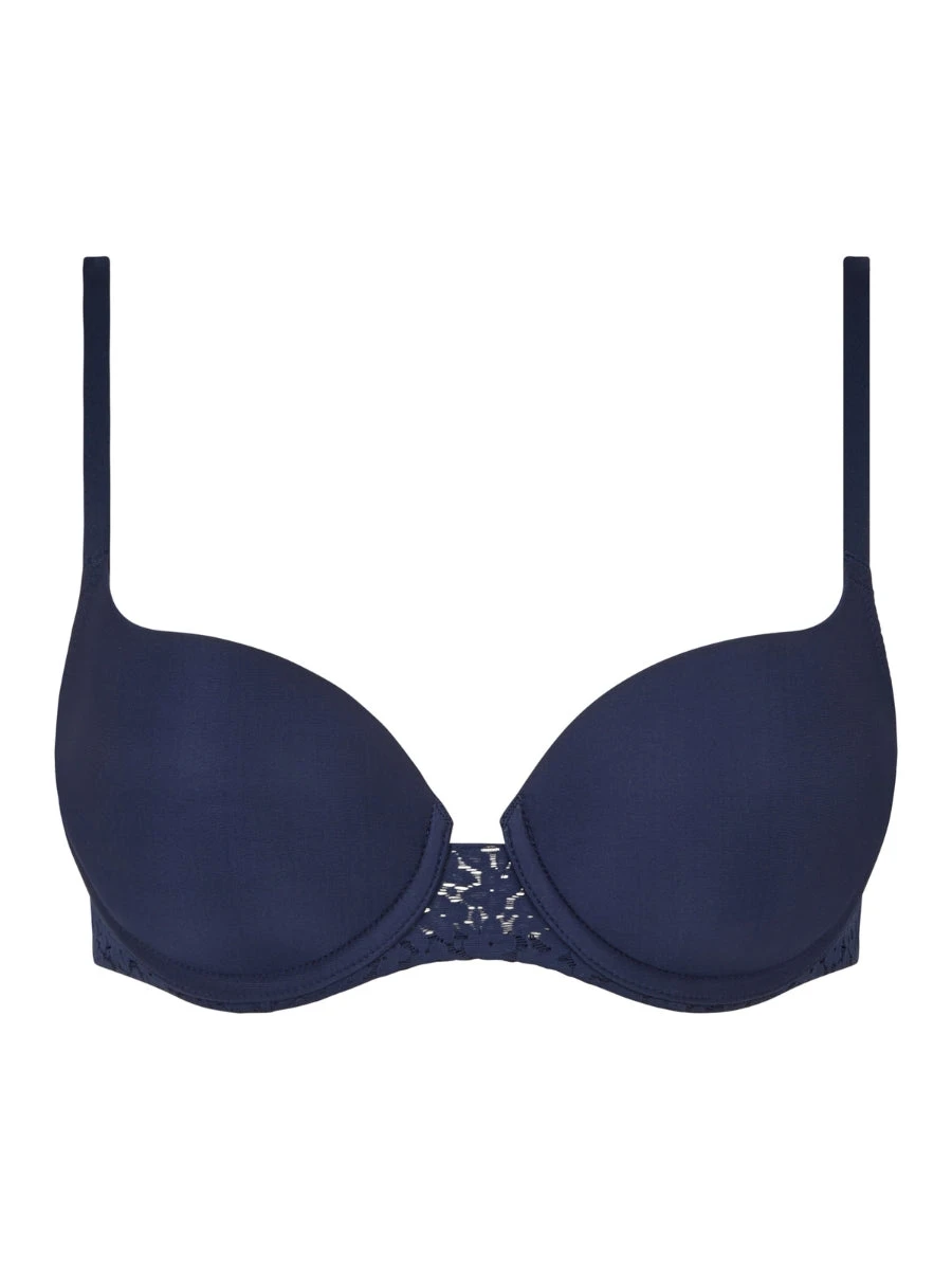 Chantelle Easy Feel Norah Covering T-Shirt Bra - Ultramarine Blue - Image 4