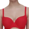 Chantelle Easy Feel Norah Covering T-Shirt Bra - Poppy Red
