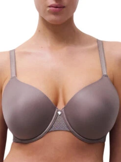Chantelle Norah Chic Covering T-Shirt Bra - Bronzed Taupe