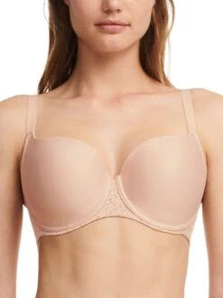Chantelle Easy Feel Norah Covering T-Shirt Bra - Golden Beige