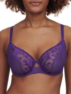 Chantelle Philter Full Cup Covering Bra - Club Purple