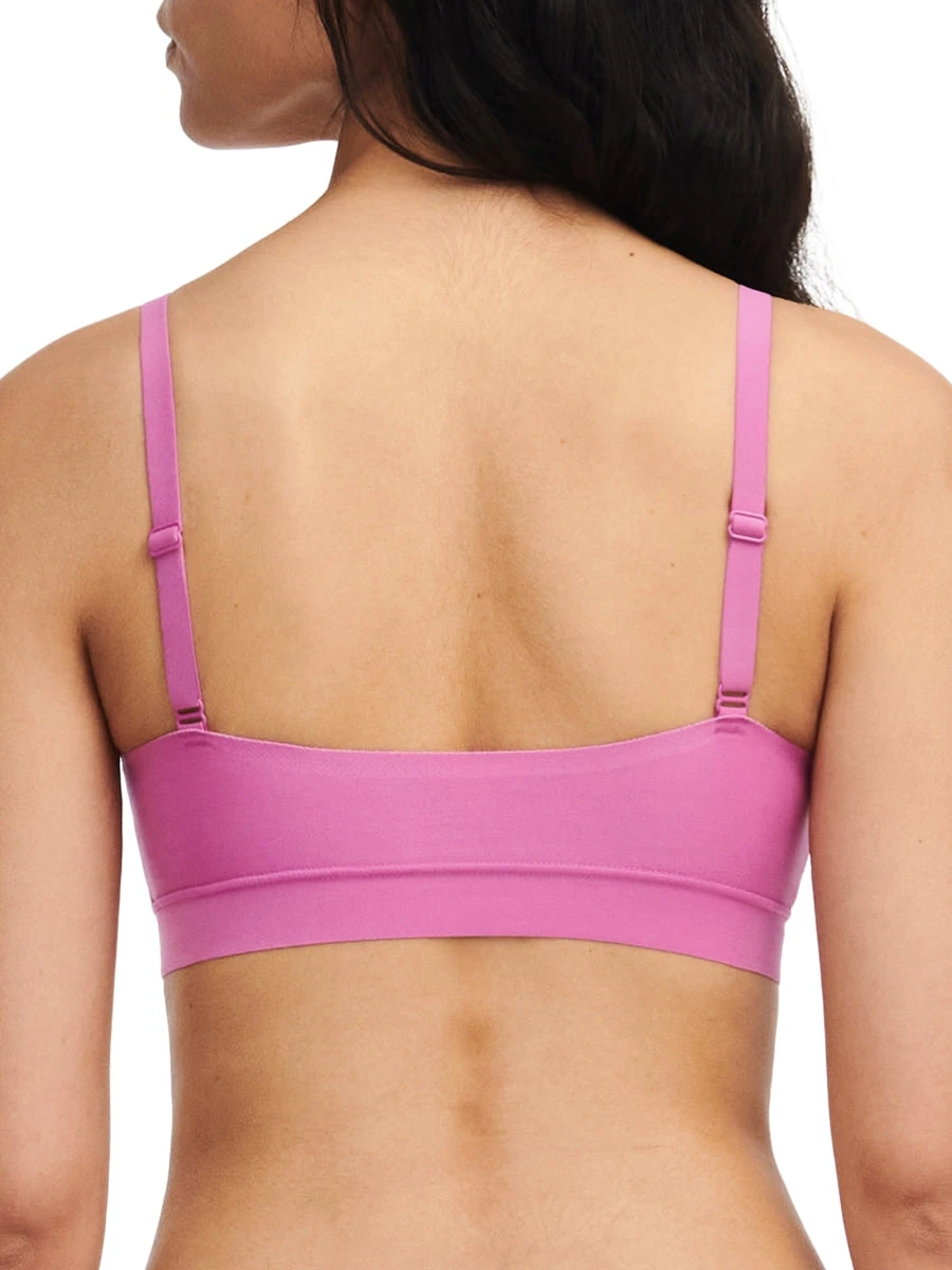 SoftStretch Lace Removable Padding Bralette - Rosebud - Image 2