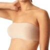 SoftStretch Padded Bandeau - Nude Sand