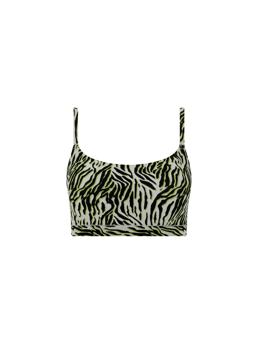 SoftStretch Bralette - Multicolour Zebra Print - Image 5