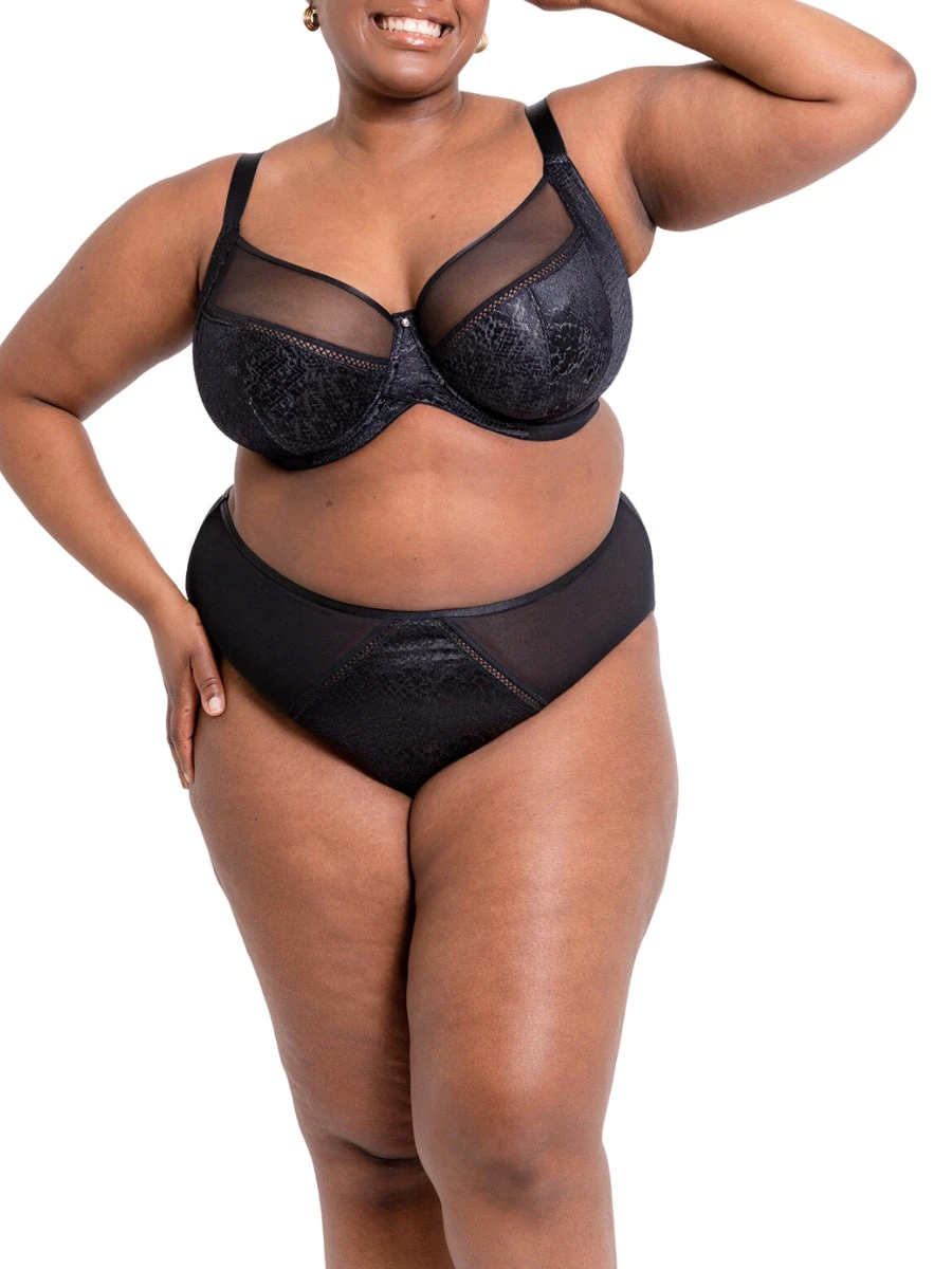 Curvy Kate Amaze Balcony Bra - Black - Image 4