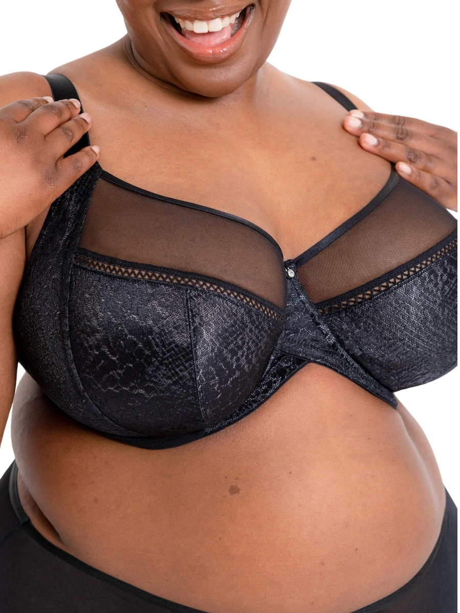 Curvy Kate Amaze Balcony Bra - Black - Image 6
