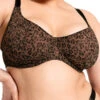 Curvy Kate Cool Cat Scooped Balcony Bra - Leopard Brown