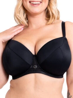 Curvy Kate Daze Padded T-Shirt Balcony Bra - Black