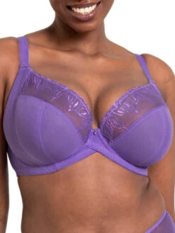 Curvy Kate Flare Full Plunge Bra - Amethyst Purple