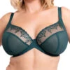 Curvy Kate Flare Full Plunge Bra - Emerald Sparkle
