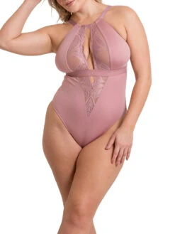 Curvy Kate Indulgence Bodysuit - Dusty Rose