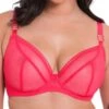 Curvy Kate Lifestyle Plunge Bra - Bright Pink