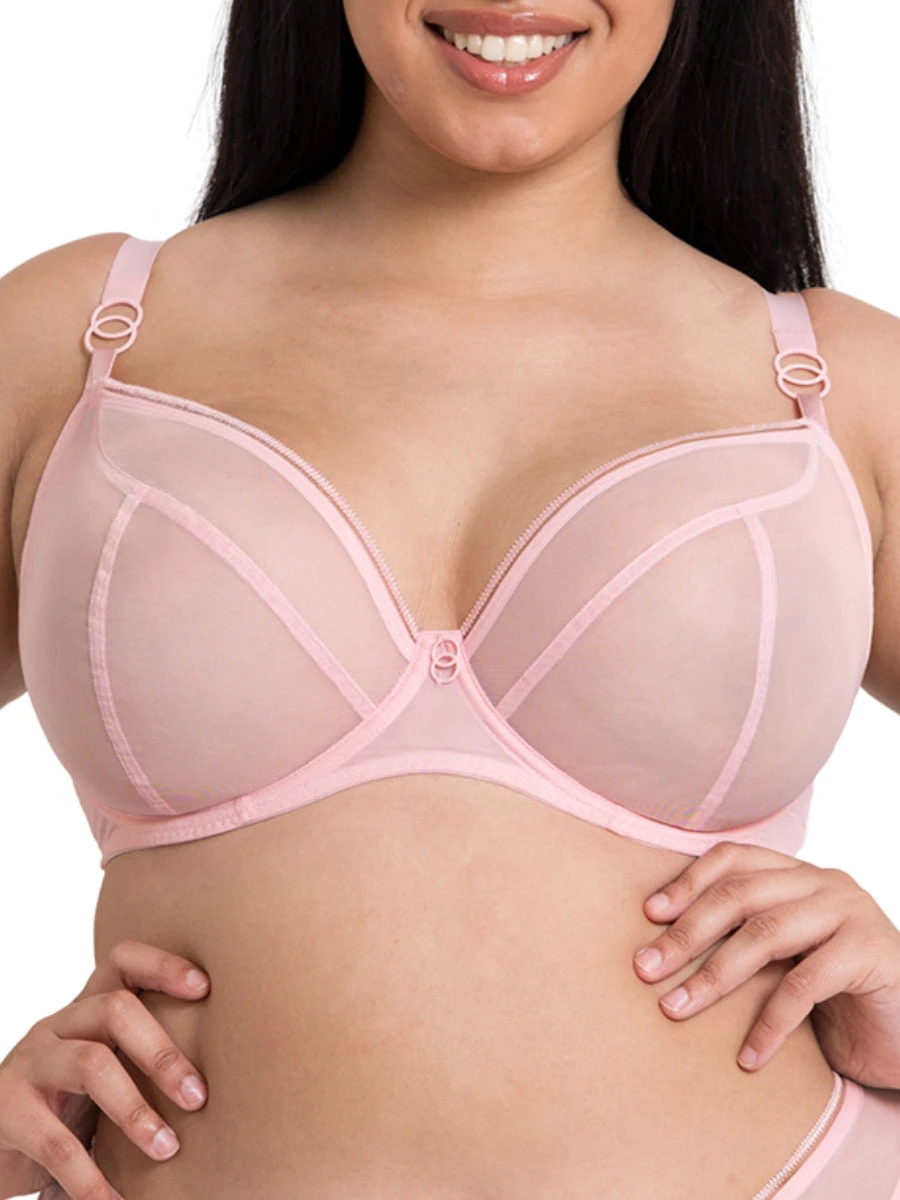 Curvy Kate Lifestyle Plunge Bra - Blush Pink