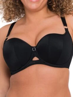 Curvy Kate Boost Me Up Balcony Bra - Black