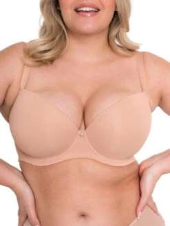 Curvy Kate Smoothie T-Shirt Bra - Latte