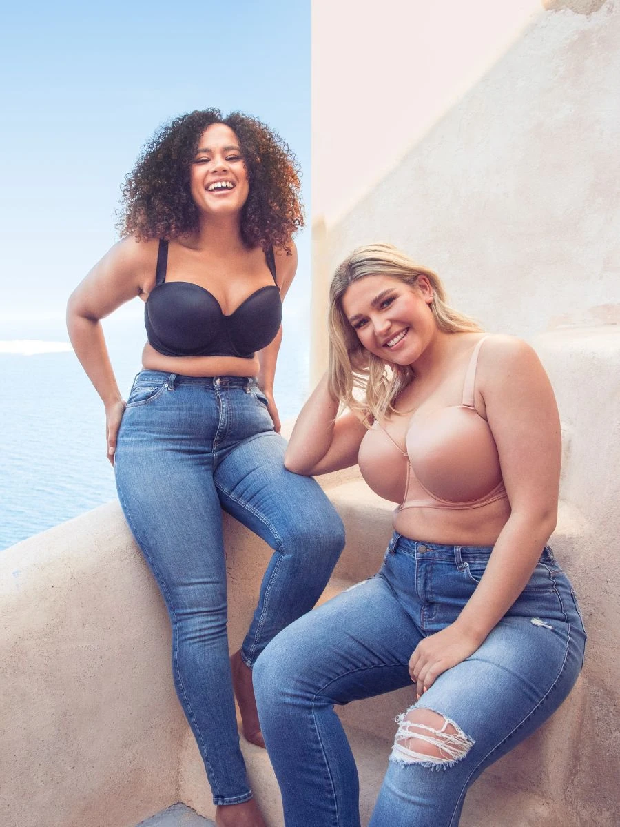 Curvy Kate Smoothie Strapless Bra - Black - Image 8