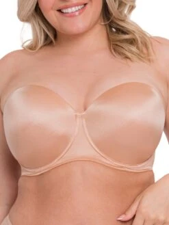 Curvy Kate Smoothie Strapless Bra - Latte