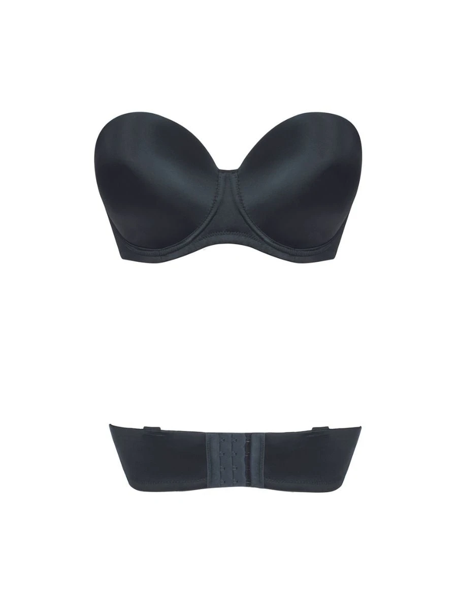 Curvy Kate Smoothie Strapless Bra - Black - Image 10