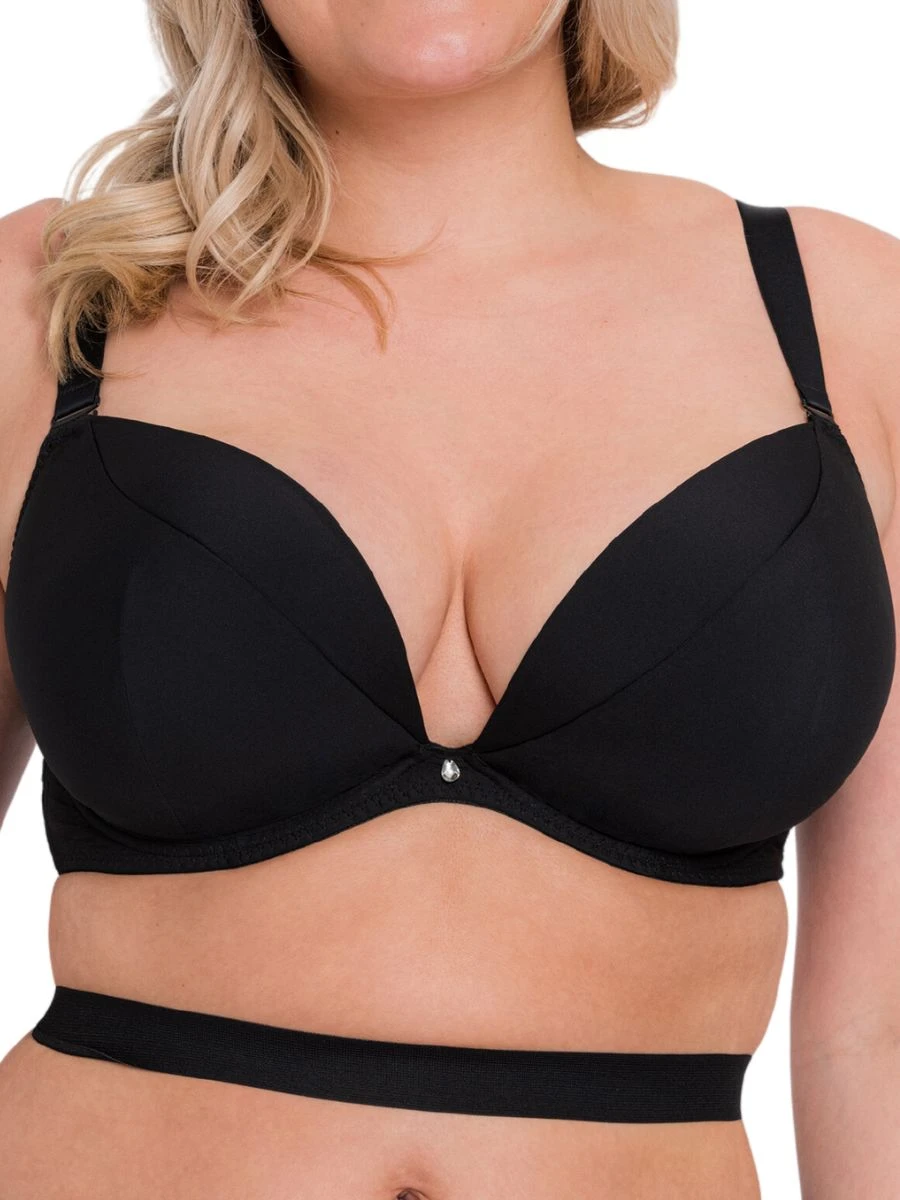 Curvy Kate Superplunge Multiway Plunge Bra - Black - Image 3
