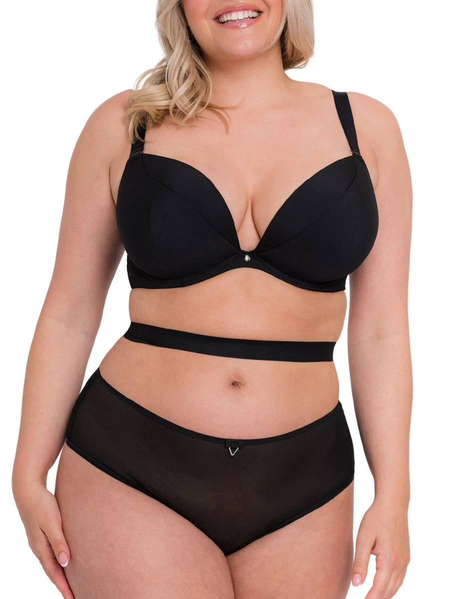 Curvy Kate Superplunge Multiway Plunge Bra - Black - Image 5